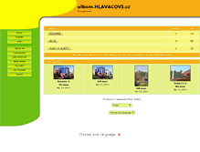 Tablet Screenshot of album.hlavacovi.cz